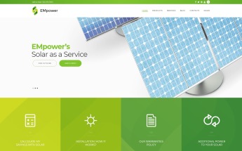 Tema De WordPress "EMpower" #58946