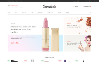 Cosmetorix OpenCart Template