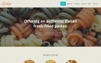 Food & Drink Moto CMS HTML Template