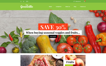 "Greenville - Organic Food Restaurant" thème WooCommerce adaptatif #59047