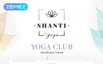 Responsive Shanti - Yoga Studio Wordpress #59009