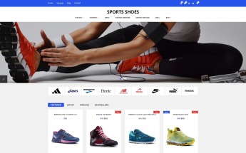 "Sports Shoes" thème OpenCart adaptatif #59089