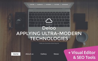 Digital Agency Moto CMS 3 Template