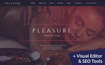 Responsive Salon and Spa Moto Cms 3 #59182