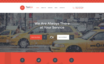 Taxi Moto CMS HTML Template