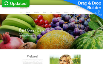 Moto CMS 3 Template namens "Joanna Smith - Weight Loss Responsive" #59286