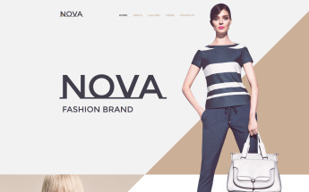 Nova - Fashion Moto CMS HTML Template