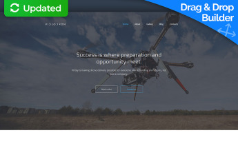Moto CMS 3 Template namens "Videodron - Premium" #59456