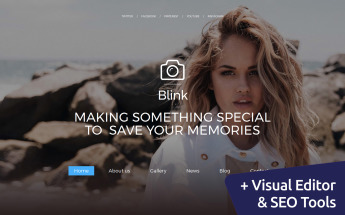 Photo Blog Photo Gallery Template