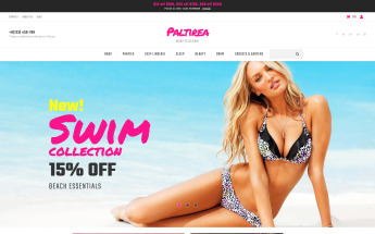 Responzivní MotoCMS Ecommerce šablona na téma Spodní prádlo #59525