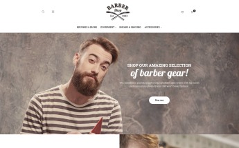 BarberShop - Barber Equipment Responsive Tema Magento №60068
