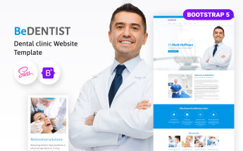 "BeDentist" modèle web adaptatif #60036