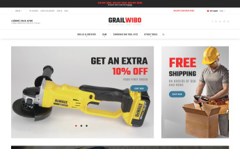 Magento Theme namens "GrailWibo" #60071