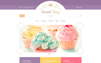 Sweet Shop VirtueMart Template
