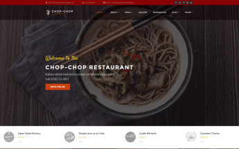 Tema De WordPress "Chop-Chop - Asian Restaurant" #60108