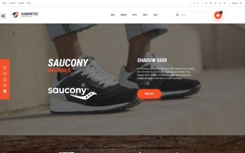 PrestaShop Theme namens "Hamintec - Sneakers Store" #61157