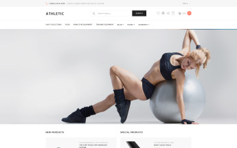 Athletic - Sports Store WooCommerce Theme