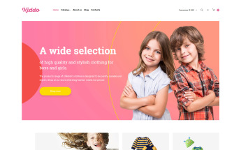 Baby Store VirtueMart Template