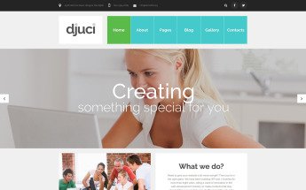 Djuci - Web Design Agency Joomla Template