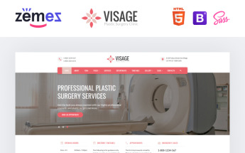Visage - Plastic Surgery Clinic Website Template
