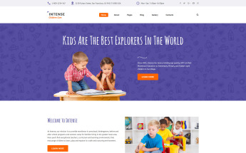 Children Care Responsive Joomla Template