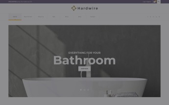 Hardwire - Household Hardware Store Responsive WooCommerce sablon 61304