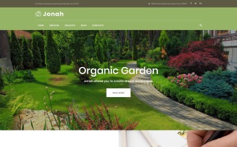 "Jonah - Landscape Design and Lawn Mowing" thème WordPress adaptatif #61319