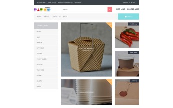 Paper Market - Packaging Responsive OpenCart Template