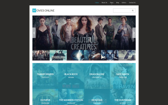 Responsive Joomla Vorlage für Film #61332