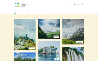 Travelog - Travel Photo Blog WordPress Theme