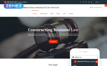 Fenimore - Attorney & Law Services Joomla Template