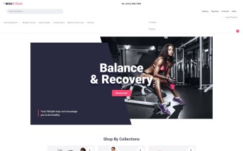 Modello WooCommerce Responsive #62048 "Tm Francy"