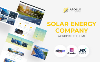 Tema De WordPress "Apollo" #62044