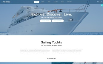 YachTec - Sailing Yachts & Charters Responsive Joomla Template