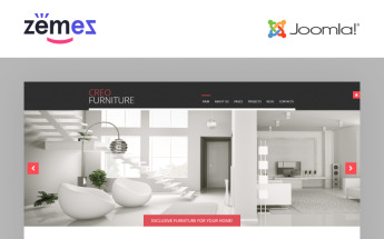 Reszponzív Creo Furniture - Furniture Multipage Creative Joomla sablon 62149
