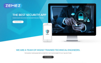 Shield - The Best Security App Joomla Template