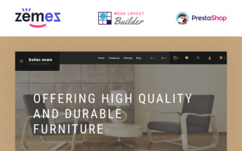 Responsive Sofarman - Interior Design Furniture Template Prestashop #62223