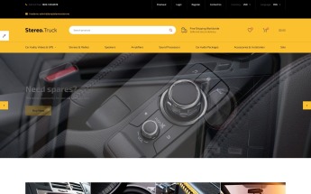 "Сar Audio Responsive" thème OpenCart adaptatif #62278