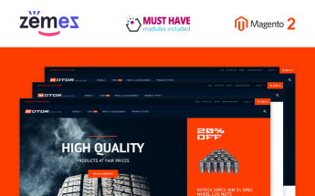 Tema Magento "Motor - Car Services" #62281