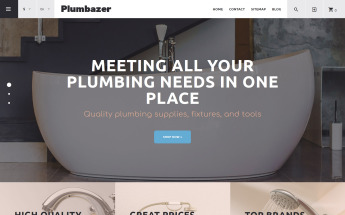 Plumbazer - Plumbing Responsive PrestaShop Theme
