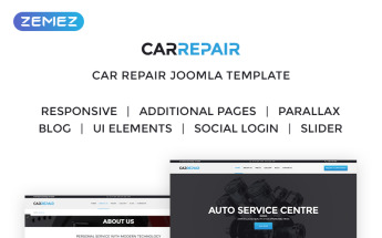 Reszponzív CarRepair - Auto Service Center Joomla sablon 63391