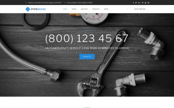 Tema De WordPress "Servicios de Plomería y Reparación" #63395