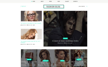 Fashion Blog Responsive Joomla Template