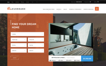 Responsywny szablon PrestaShop Leuendano - Real Estate Agency Responsive #63856