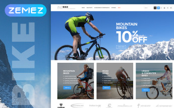 AllyBike - Cycling Supplies Store Responsive №63977