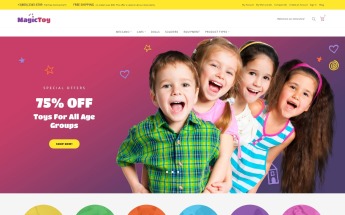 MagicToy - Baby Toys Magento Theme