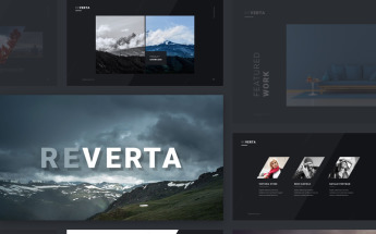 PowerPoint Vorlage namens "Reverta" #64156