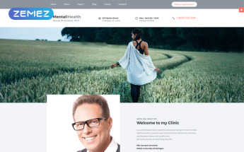 Psychologist Responsive Joomla Template