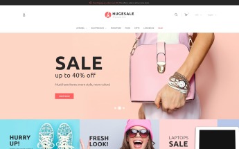 Responsive Hugesale Prestashop #64444
