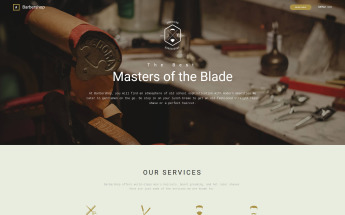 Hair Salon Responsive Joomla Template